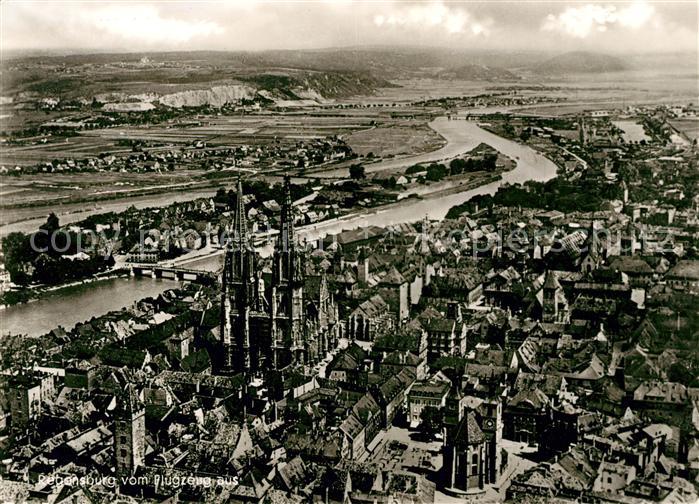 REGENSBURG Bayern Fliegeraufnahme