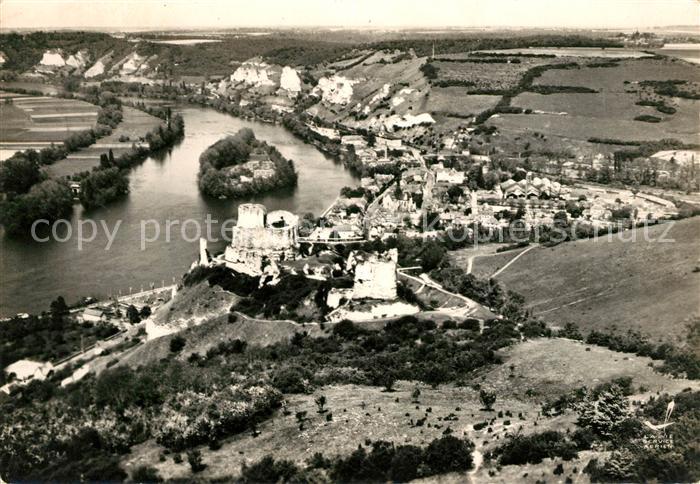 Les Andelys Chateau Gaillard et la Seine