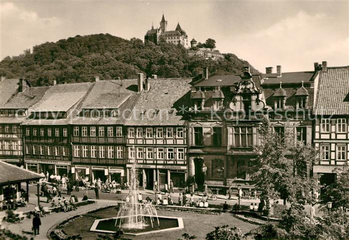 Wernigerode Harz Nicolaiplatz Schloss
