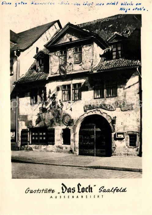 Saalfeld Saale Gaststaette Das Loch