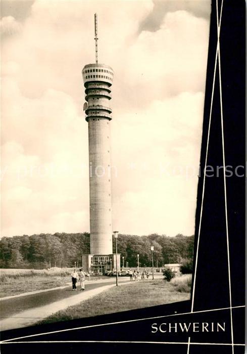 Schwerin Mecklenburg Fernsehturm Zippendorf