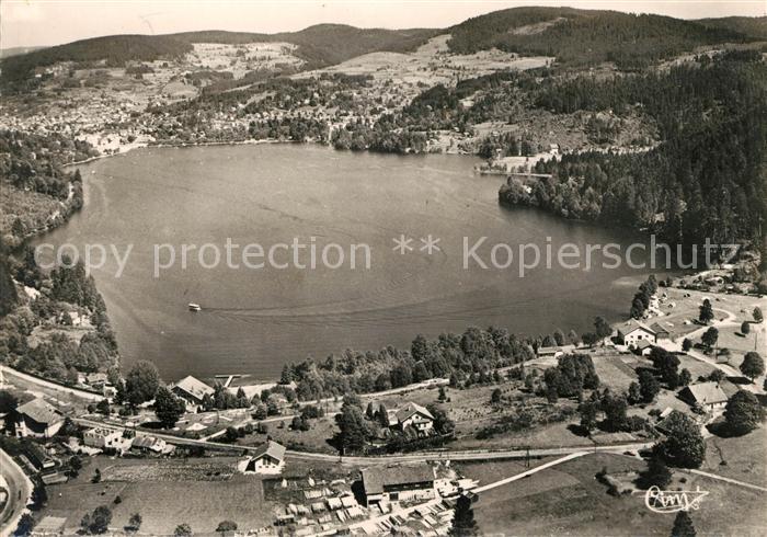 Gerardmer Vosges Vue aerienne Le Lac