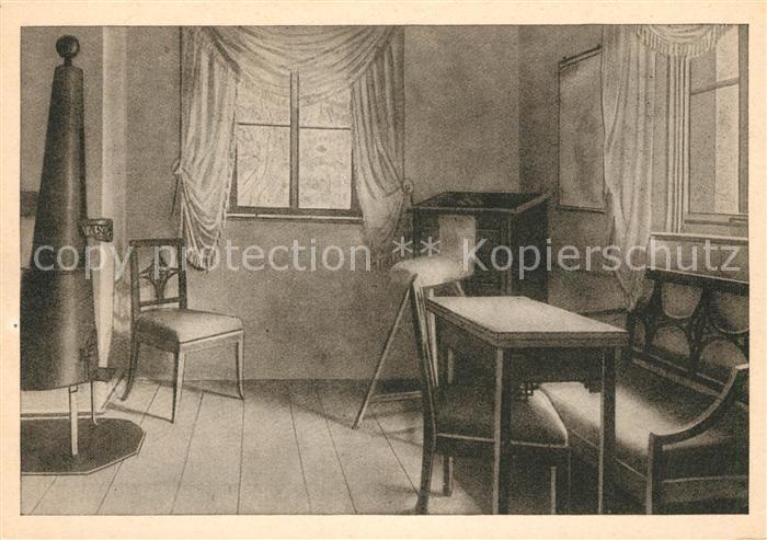 Weimar Thueringen Goethes Gartenhaus Arbeitszimmer