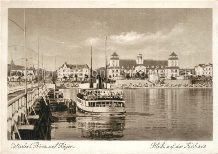 Binz Ruegen Blick auf das Kurhaus