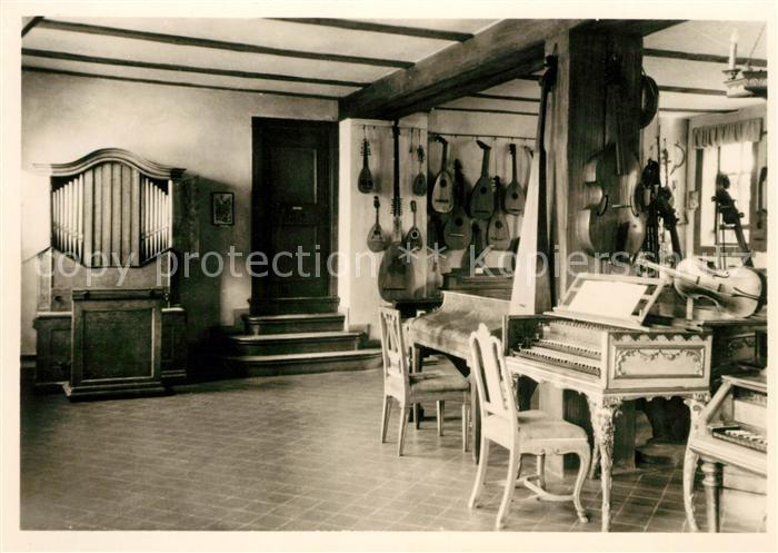 Eisenach Thueringen Bachhaus Instrumentensaal