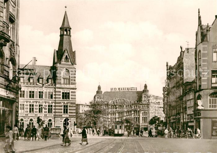 Erfurt Post und HO Warenhaus
