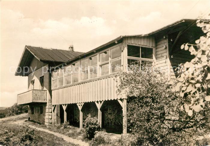 Schoenbrunn Greiz Berghuette auf dem Koepfchen Tagesgaststaette