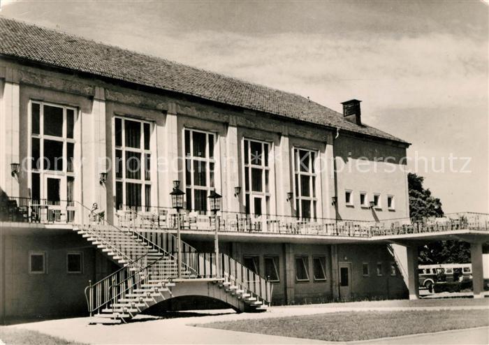 Boltenhagen Ostseebad FDGB Erholungsheim Fritz Reuter Terrasse