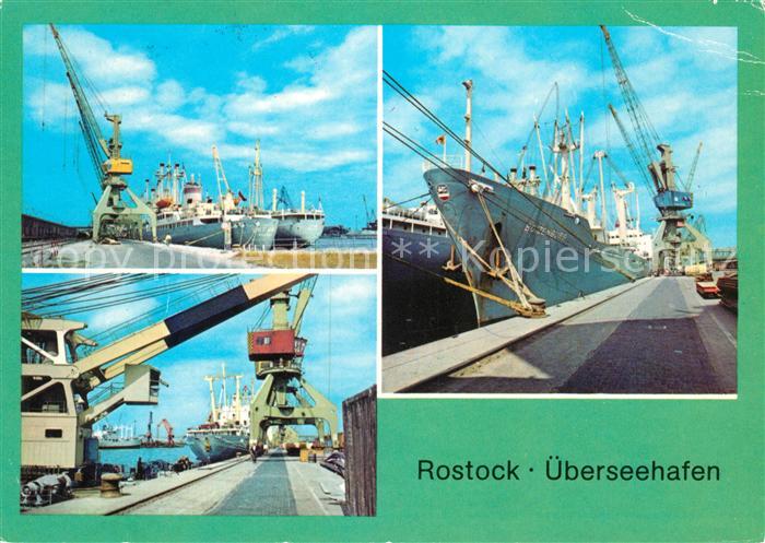 ROSTOCK  CITY ueberseehafen