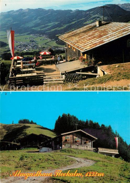 Kirchberg Tirol Almgasthaus Fleckheim Hahnenkamm