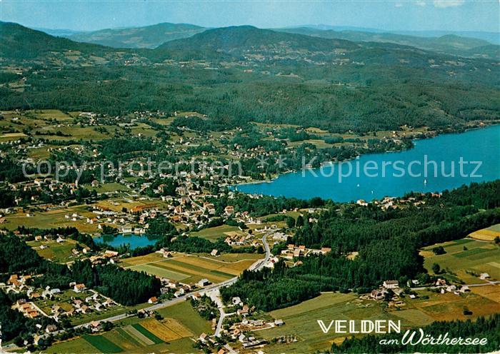 Velden Woerthersee Fliegeraufnahme