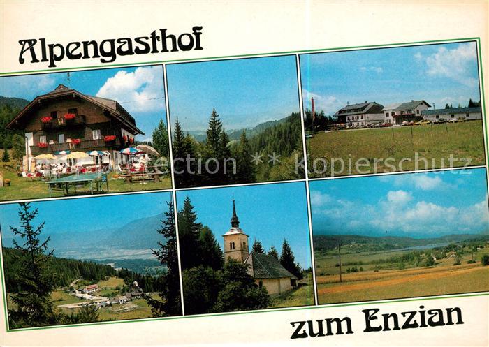 Stefan Gailtal St Alpengasthof Enzian Fliegeraufnahme