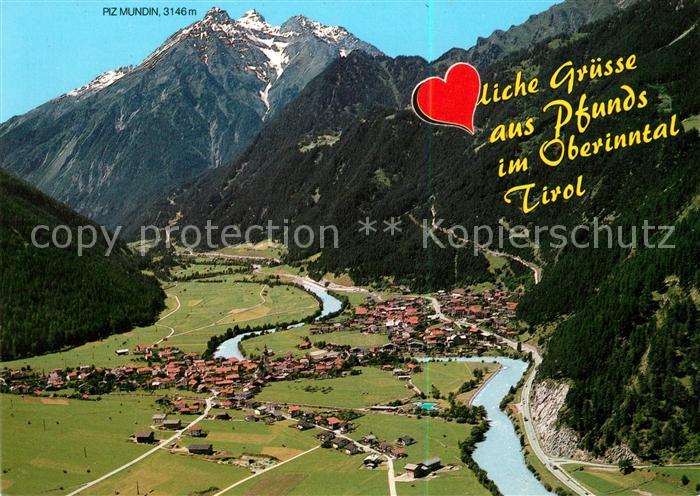 Pfunds Fliegeraufnahme Piz Mundin