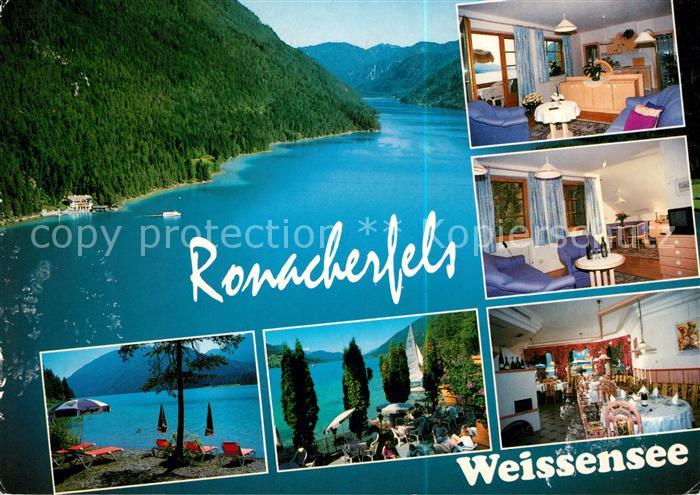 Weissensee Kaernten Fliegeraufnahme