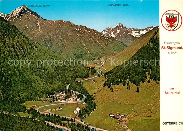 Sigmund St Panorama Mugkogel Gaiskogel Fliegeraufnahme