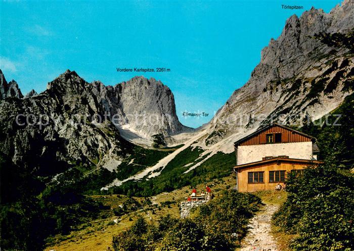 Tirol Region Gaudeamushuette Wilden Kaiser Ellmauer Tor