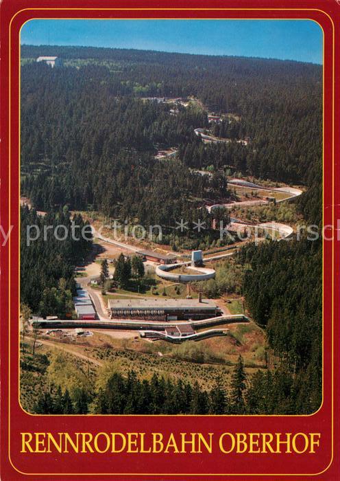 Oberhof Thueringen Rennrodel Bahn