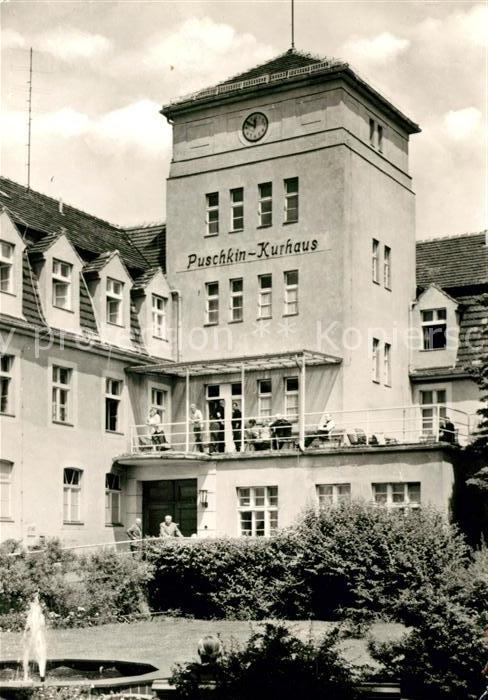 Wilsnack Bad Puschkin Kurhaus