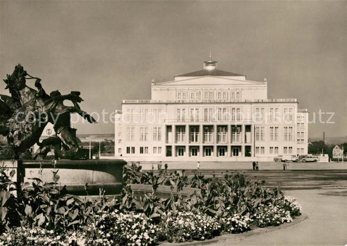 LEIPZIG Sachsen Opernhaus Karl Marx Platz