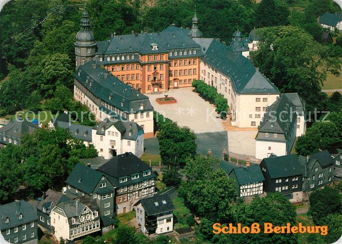 Bad Berleburg Fliegeraufnahme Schloss Berleburg