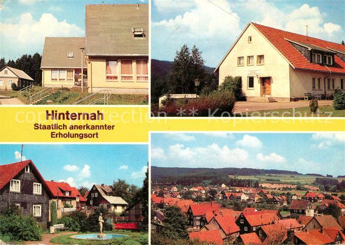 Hinternah Bungalows Ferienheim Friedrich List RBO Erfurt Parkanlage