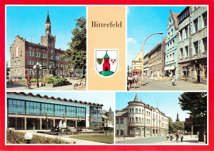 Bitterfeld Sachsen-Anhalt Rathaus Boulevard Rathenaustrasse Hotel Central