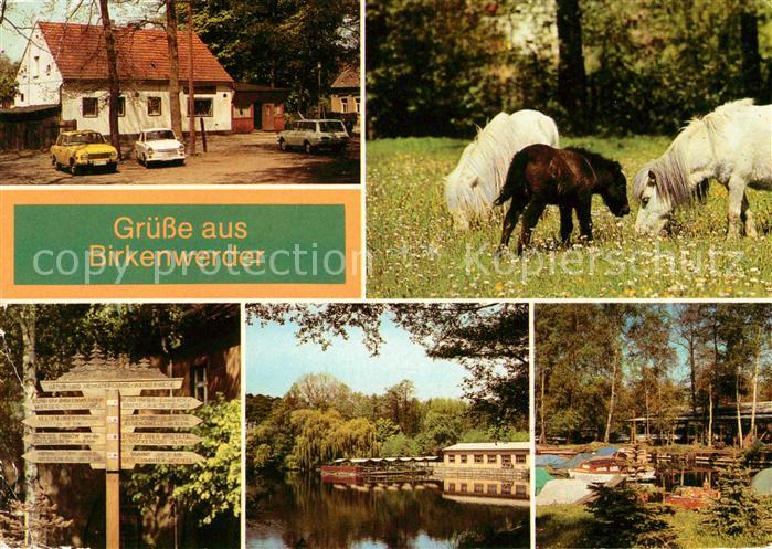 Birkenwerder Ponyzucht Hafen Havel