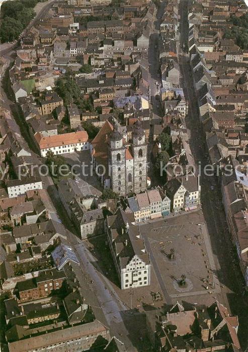 Wittenberg Lutherstadt Fliegeraufnahme