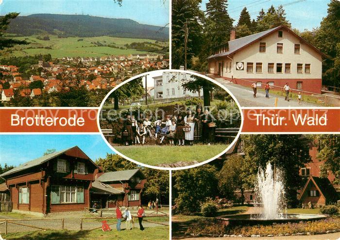 Brotterode Inselberg Waldgaststaette Dreiherrnstein