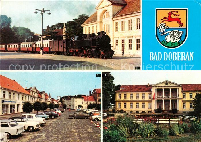 Doberan Bad Baederbahn Moorbad Marktplatz
