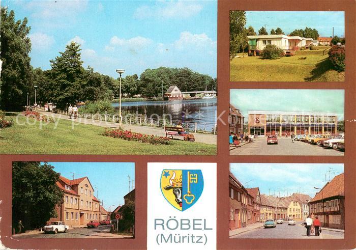 Roebel Mueritz Konsum Kaufhaus Centrum Promenade Erholungsheim