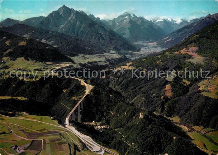 Innsbruck Europabruecke Fliegeraufnahme