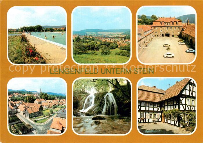 Lengenfeld Stein Bad Wasserfaelle Grossbartloff Altes Fachwerkhaus