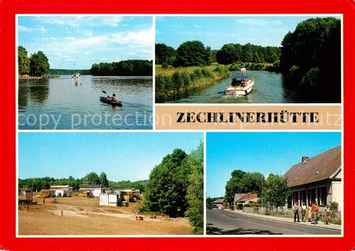 Zechlinerhuette Schlabornsee Zootzenkanal CampingplatzBerner Land Gedenkstaette