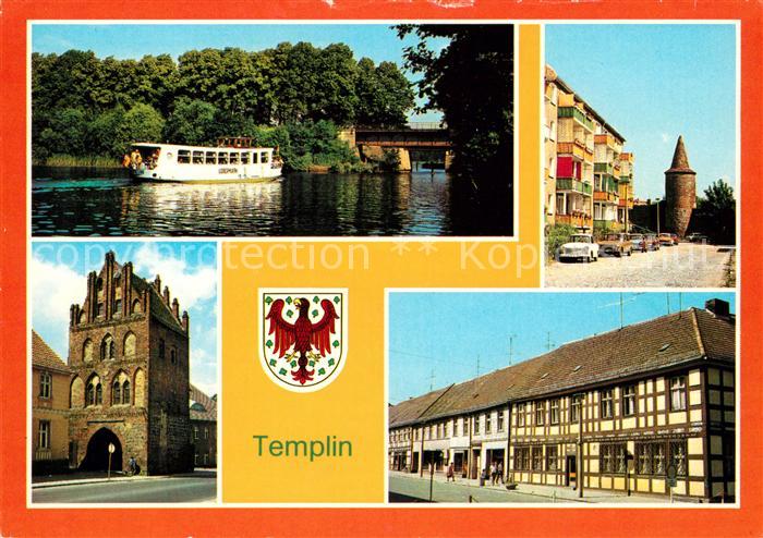Templin Faehrkrug Eisenbahnbruecke Pulverturm Muehlentor Berliner Strasse