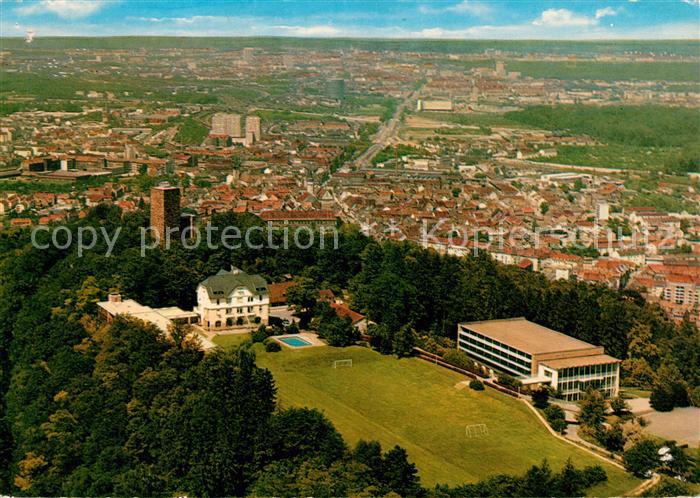 Karlsruhe Baden Fliegeraufnahme Sportschule Schoeneck