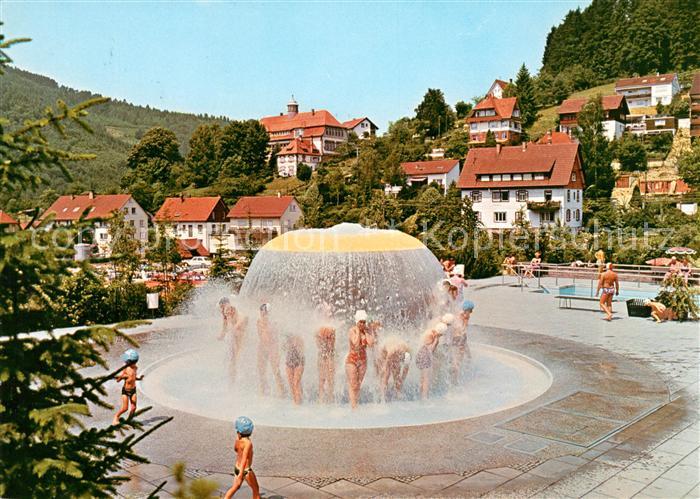 Hoefen Enz Massagebrunnen Freibad