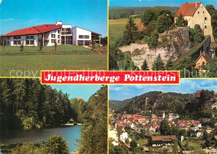 Pottenstein Oberfranken Jugendherberge Panorama