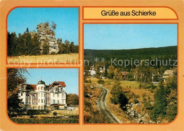 Schierke Harz Schnarcherklippen FDGB Erholungsheim Mehring