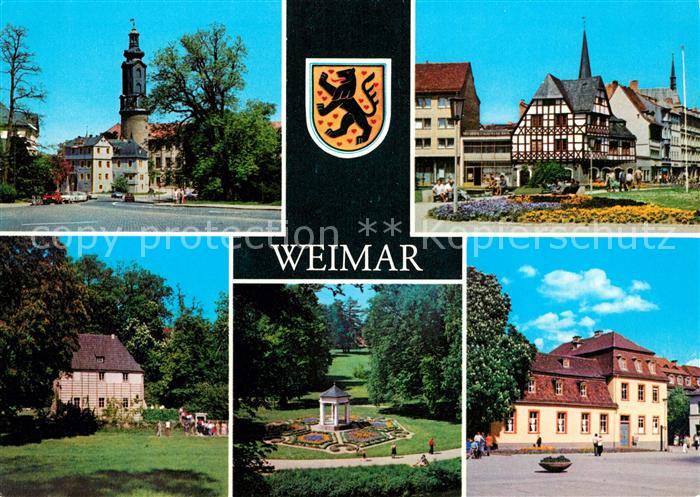 Weimar Thueringen Schloss Markt Goethe Gartenhaus Park Schlosspark Tiefurt Musen