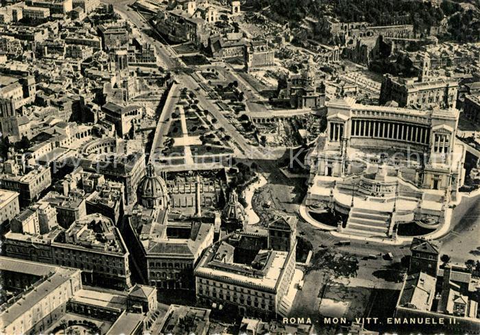 Roma Rom Fliegeraufnahme Monument Vittorio Emanule II