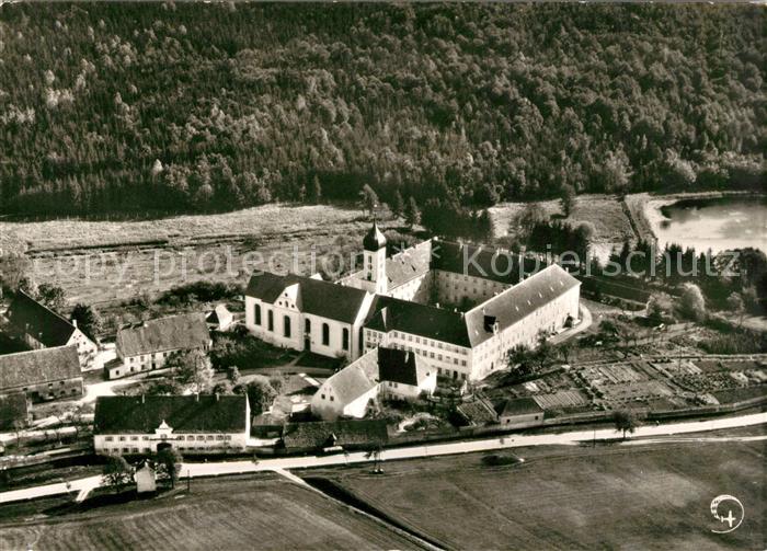 Oberschoenenfeld Fliegeraufnahme Kloster