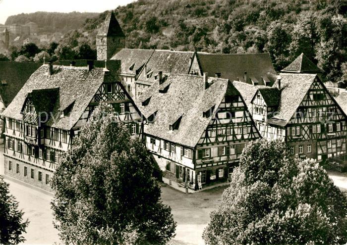 Maulbronn Kloster Fachwerkhaeuser Klosterhof