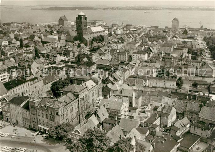 Stralsund Mecklenburg Vorpommern Fliegeraufnahme