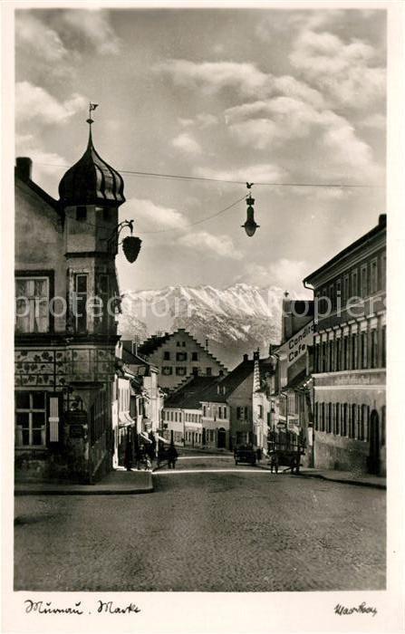 Murnau Staffelsee Markt Alpenblick