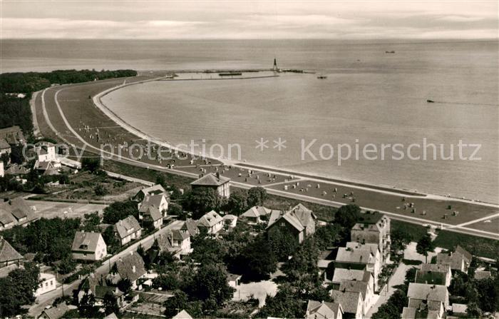 Cuxhaven Nordseebad Fliegeraufnahme