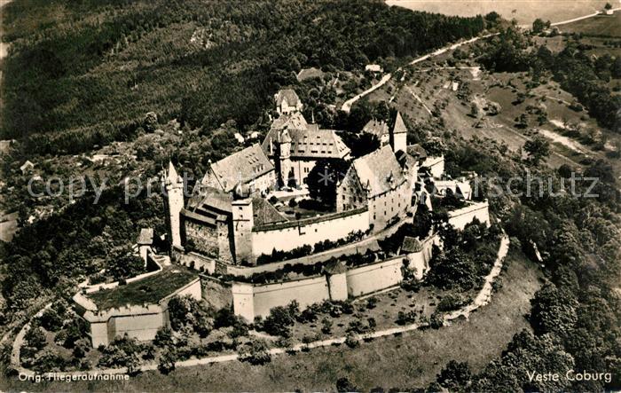 Coburg Veste Fliegeraufnahme