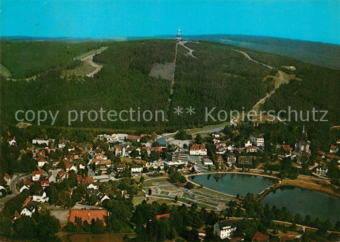 Hahnenklee-Bockswiese Harz Kurort Fliegeraufnahme