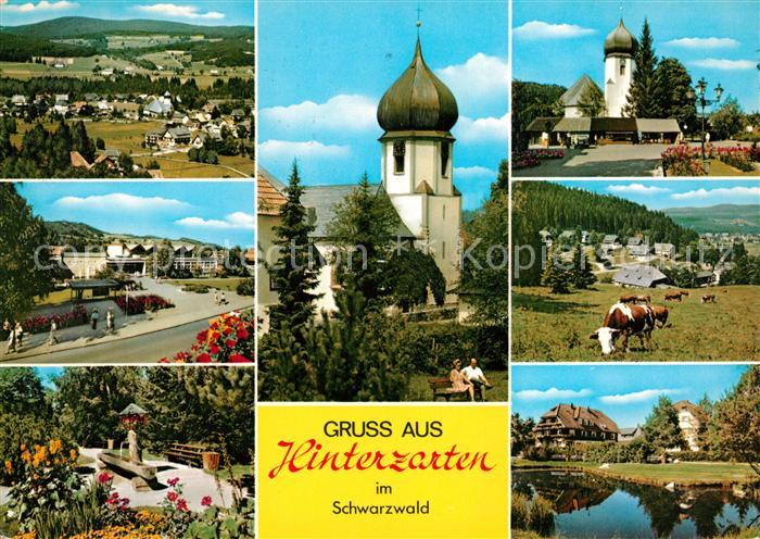 Hinterzarten Breisgau-Hochschwarzwald BW Teilansichten Kurort im Schwarzwald Kir