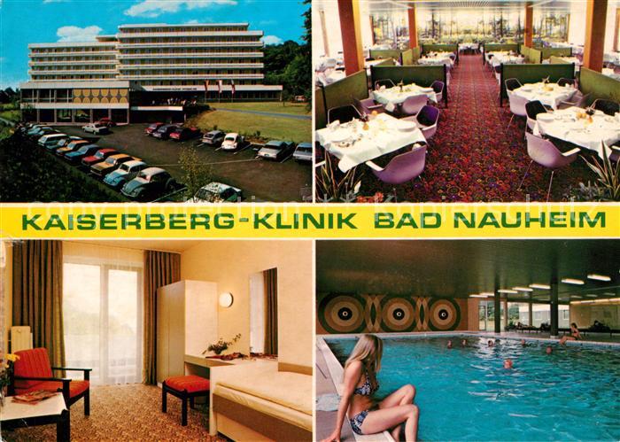 Bad Nauheim Kaiserberg Klinik Pitzer KG Hallenbad Restaurant